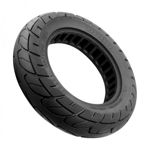 X0375 Scooter électrique 10 pouces pneu en caoutchouc anti-déflagrant pour Ninebot Max G30 (noir) SH501A1710-06