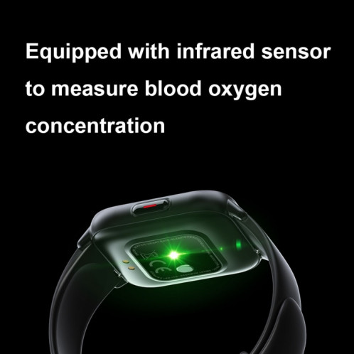 QS16Pro Montre intelligente étanche de surveillance de la santé de 1,69 pouces, prend en charge la détection de la température corporelle, couleur: rose SH28021720-07