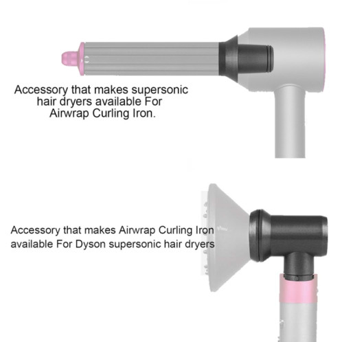 Adaptateur de sèche-cheveux pour accessoires de fer à friser pour sèche-cheveux Dyson SH51011105-05