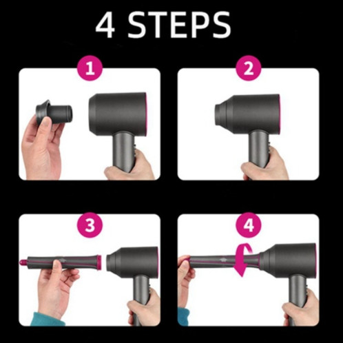 Adaptateur de sèche-cheveux pour accessoires de fer à friser pour sèche-cheveux Dyson SH51011105-05