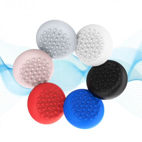 20 PCS Peripheral Button VR Handle Rocker Housse de protection en silicone, pour Oculus Quest 2 (Noir) SH901E1536-04