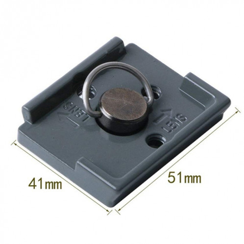 JMSUZ 200PL-14 pour tête de trépied d'appareil photo Manfrotto Base de plaque de dégagement rapide SJ8594660-06