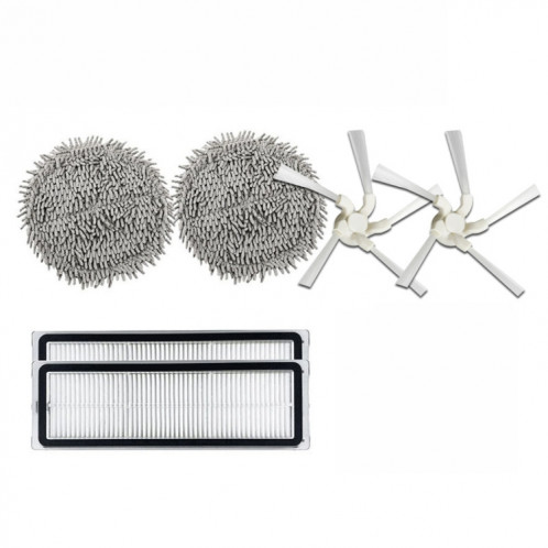 Pour Xiaomi Mijia Jetable Sweeper Pro Accessoires de remplacement, Spécification : 2 brosses latérales. SH47041717-04