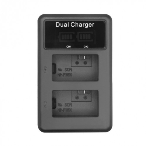 Chargeur de batterie pour appareil photo reflex à double charge verticale FW50 SH001A376-05