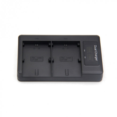Chargeur de batterie double vertical pour appareil photo reflex LP-E6 SH701A449-05