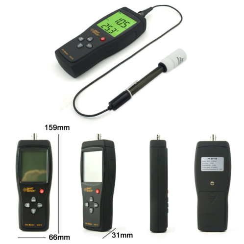 Smart Sensor AS218 Testeur de pH de l'eau d'aquarium pour aquarium SS8886847-06