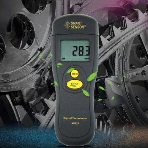 Smart Sensor AR926 Affichage à LED Mètre de détection de vitesse photoélectrique SS8895640-05