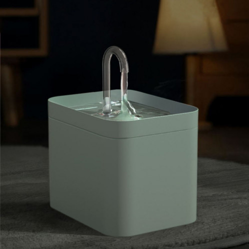 Fontaine à boire à flux de circulation automatique Cat USB anti-séchage (vert forêt) SH204A1009-05