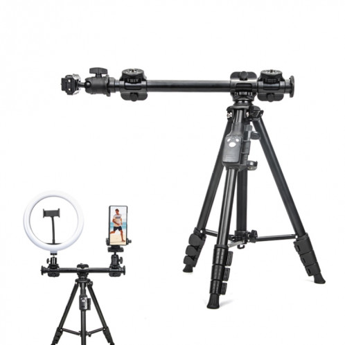 YUNTENG 6109 Caméra Overhead Shot Trépied Support de diffusion en direct pour téléphone portable universel SY8959762-06