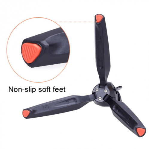 YUNTENG 228 Mini trépied caméra de bureau support en direct cadre de selfie de téléphone portable (noir) SY501A482-06