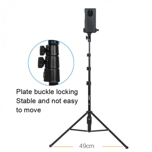YUNTENG 1388L Trépied Selfie Stick Téléphone Avec Télécommande Bluetooth SY8971966-06