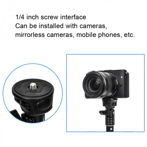 YUNTENG 2288 Bluetooth Télécommande Téléphone Selfie Rod Trépied Portable Live Broadcast Bracket SY89841412-05