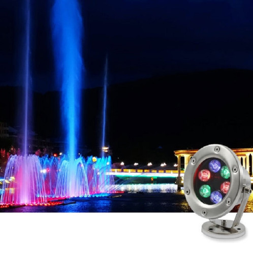 LED lumière sous-marine piscine étang à poissons fontaine étanche paysage lumière 3W (7 couleurs) SH301G1116-07