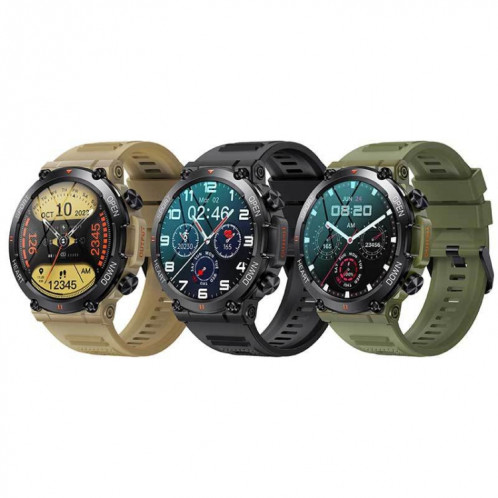 K56Pro 1,39 pouces fréquence cardiaque/pression artérielle/surveillance de l'oxygène sanguin montre intelligente d'appel (noir) SH501A647-07