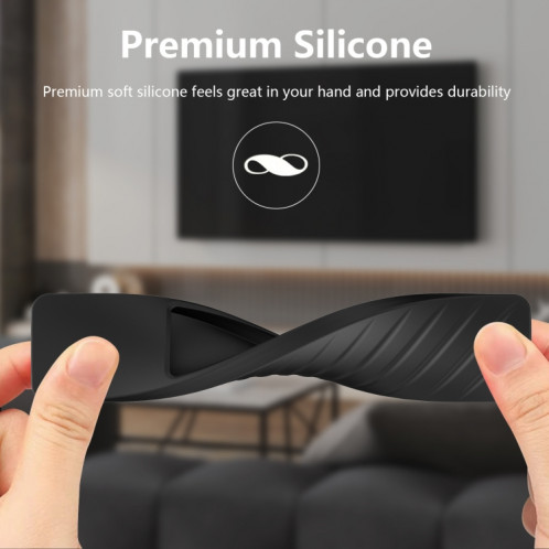 Convient pour la coque en silicone anti-chute lavable en sergé de télécommande Xiaomi P1 (vert pin) SH701D1911-06