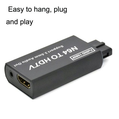 Pour adaptateur Nintendo N64 / SNES / NGC / SFC Convertisseur N64 vers HDMI SH95871286-05