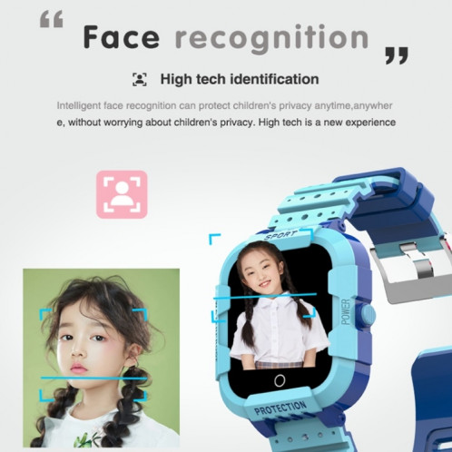 DF75 1,4 pouces 4G GPS Positionnement Enfants Montre d'appel intelligente étanche avec fonction SOS (Rose) SH601A1403-07