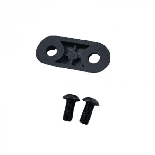 2 pièces M6 pour Ninebot ES1/ES2/ES4 Scooter électrique fourche avant tube vertical bloc fixe (noir) SH301A1689-04
