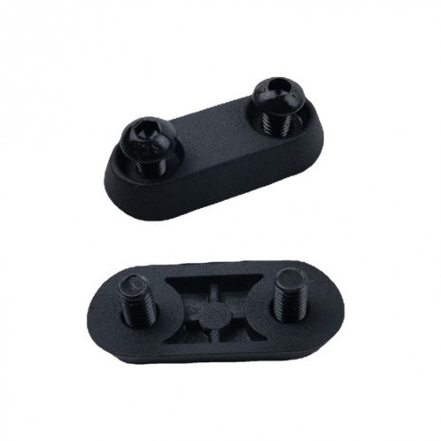2 pièces M6 pour Ninebot ES1/ES2/ES4 Scooter électrique fourche avant tube vertical bloc fixe (noir) SH301A1689-04