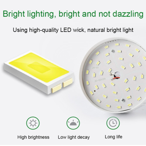 AB26 USB chargeant l'ampoule de marché de nuit d'ampoule LED allume la lampe suspendue extérieure de camping, puissance: 300W (blanc) SH54061410-07
