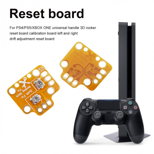2 PCS Controller Analog Thumb Stick Drift Fix Mod pour PS5 / PS4 / Xbox One (Orange) SH201B391-05