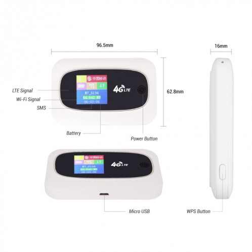 M7 4G WIFI Mobile Card Router Couleur Livraison aléatoire, Style: Full Frequency International Edition SH41021208-06
