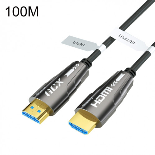 Câble optique actif HDMI 2.0 mâle vers HDMI 2.0 mâle 4K HD, longueur du câble : 100 m SH8818547-07