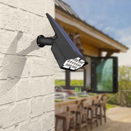 Lampe murale d'éclairage de villa de jardin de projecteur de pelouse de plug-in solaire de 19LED SH03881342-05