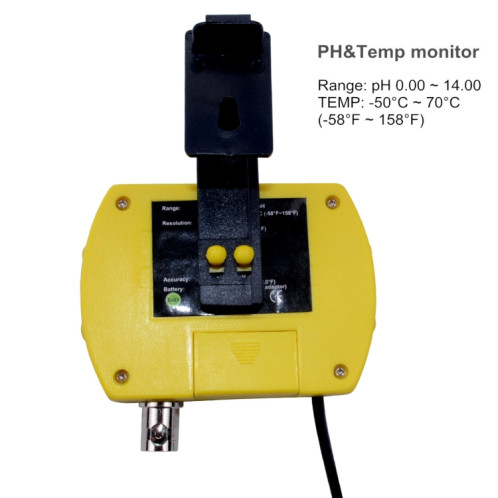 Moniteur de température de piscine de compteur d'acide durable de testeur de PH avec rétro-éclairage, type de prise: prise américaine SH11011844-06