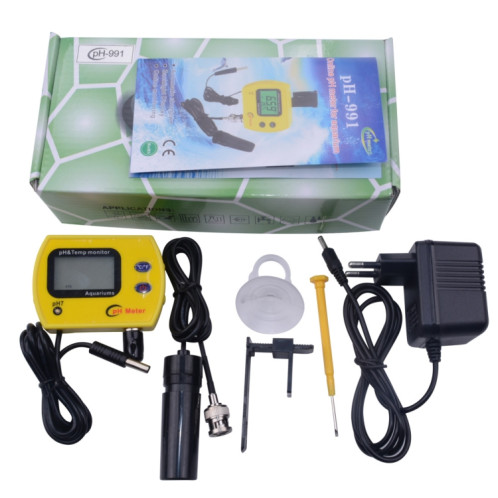 Moniteur de température de piscine de mètre d'acide durable de testeur de PH avec le contre-jour, type de prise : prise de l'UE SH1102976-06