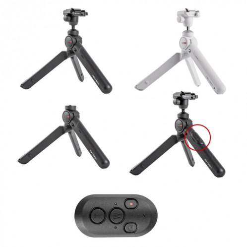 PGYTECH Trépied portatif à inclinaison panoramique pour téléphone portable, spécification : noir SP22011376-011