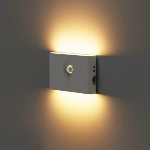 Veilleuse LED magnétique sans fil à capteur intelligent infrarouge humain (lentille ronde) SH801B519-06