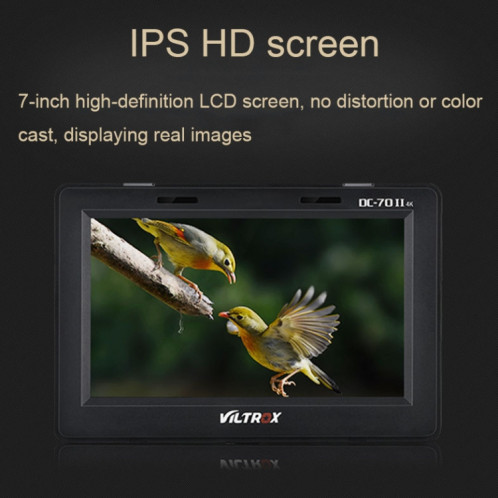 VILTROX DC-70II 7 pouces 4K HD Camera Director Monitor Film Camera Video Monitor SV0916879-07