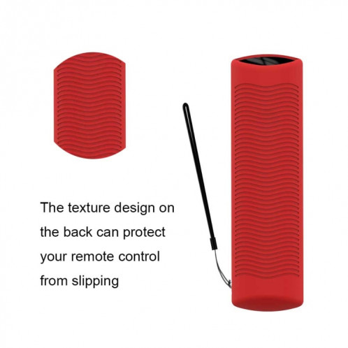 2 PCS Y27 pour Alexa Voice Remote 3rd Gen Housse de protection antidérapante en silicone (Bleu lumineux) SH601C1945-05