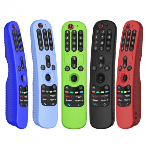 Pour LG An-MR21GC / AN-MR21N / AN-MR21GA TV Télécommande Étui de protection en silicone (Bleu lumineux) SH001D827-05