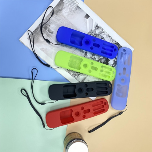 Pour LG An-MR21GC / AN-MR21N / AN-MR21GA Étui de protection en silicone pour télécommande TV (vert lumineux) SH001E19-05