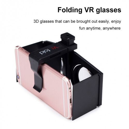 Vr fold V1 Vue Panoramique Lunettes VR Pliantes Pratiques (Noir) SV501A368-06