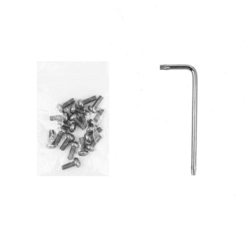 17 pièces/ensemble pour Xiaomi Mijia M365 Pro compartiment de batterie plaque de base vis prune (blanc) SH901A174-05