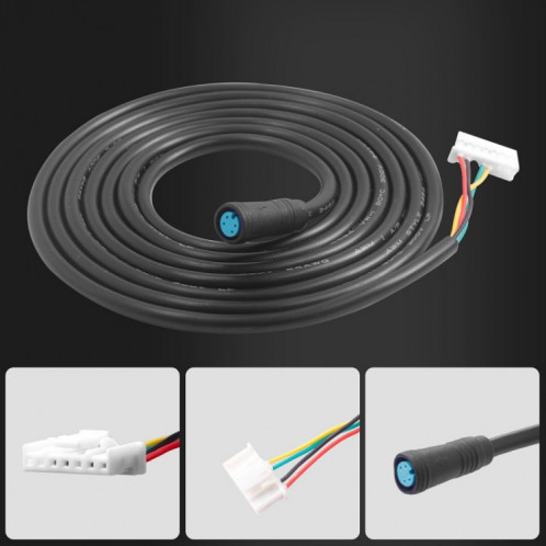 2 pièces pour contrôleur de câble de connexion d'instrument Ninebot MAX G30 (noir) SH801A1540-05