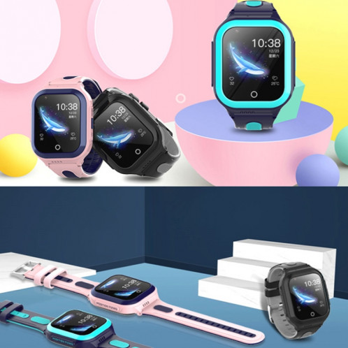 DF70 1,4 pouces 4G GPS + WIFI + LBS Positionnement Enfants Appelant Montre Avec Fonction SOS, Couleur: Rose SH470196-07