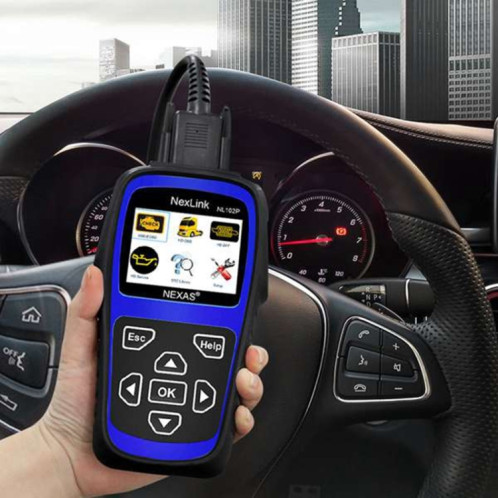 NexLink NL102P Voiture de camion lourd mécanique diesel 2 en 1 Détection du scanner de voiture OBD2 SN16431231-06