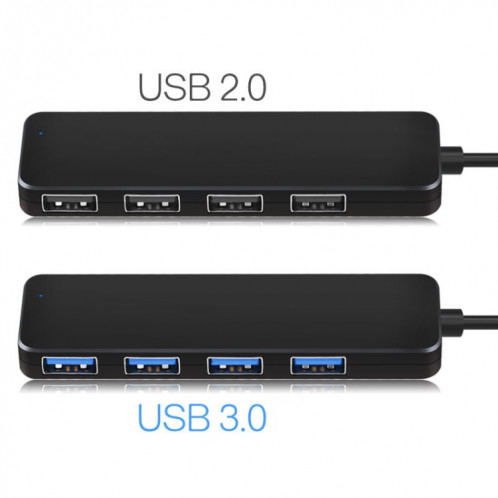 AB3-L42 Concentrateur 4 Ports Haute Vitesse HUB 5G Extension Dock USB2.0 HUB Longueur: 25cm SH4201247-07