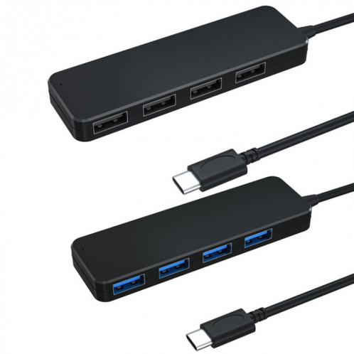 AC3-L43 Type-c/USB-c USB3.0 25cm 4 Ports Dock d'extension pour ordinateur portable HUB haute vitesse SH430124-06