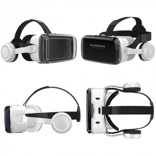 Lunettes VR de casque de réalité virtuelle VR SHINECON G04BS 3D avec casque Bluetooth SV86011096-09