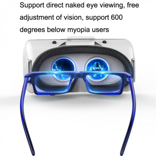 VRSHINECON G06B + B01 poignée VR lunettes téléphone 3D jeu de réalité virtuelle casque tête portant des lunettes numériques SV0902324-09