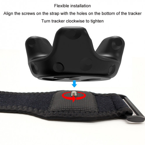 Pour HTC Vive Tracker VR Game Tracker Strap Accessoires, Style: Palm Straps SH20041267-06