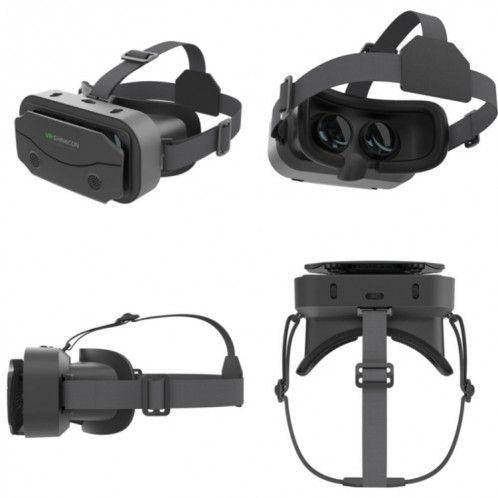 VR SHINECON G13 Lunettes de réalité virtuelle VR Lunettes de jeu de film de téléphone portable Lunettes numériques 3D (Noir) SV201A1364-09
