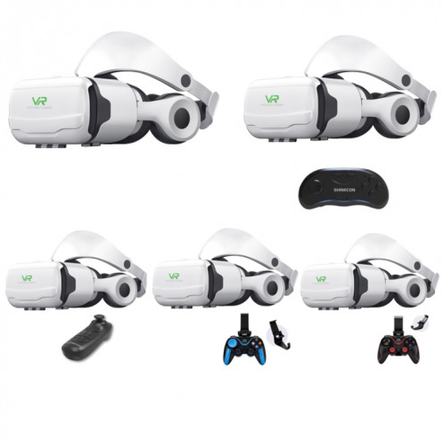 VR SHINECON G02EF + B01 poignée téléphone portable 3D réalité virtuelle VR jeu casque lunettes avec casque SV7702700-09