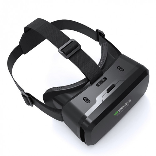 VR SHINECON G06A + B03 poignée téléphone portable VR lunettes 3D tête de réalité virtuelle portant des lunettes numériques de jeu SV8003753-07