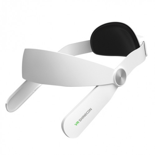Pour Oculus Quest 2 VR SHINECON OS01 réglable tout-en-un sangle de tête accessoires VR (blanc) SH301A723-09